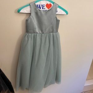 David’s Bridal flower girl dress